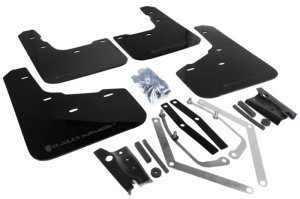 Ford Fiesta ST Mud Flap - Rally Armor - UR Polyurethane - Black/Grey - `13-`19
